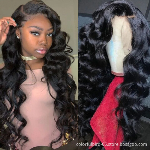 6x6 Lace closure Wig Pre Plucked Loose Wave Lace Frontal Human Hair Wigs 6x6 Lace Closure Wig For Black Women